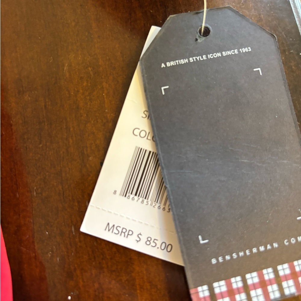 Ben Sherman Red Quilted Jacket - Picture 4 of 7